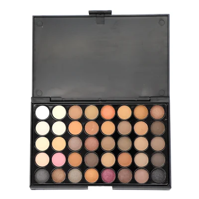 Wnm 210 New Wholesale 40-Color Eyeshadow Matt Pearlescent Earth Color Eyeshadow Palette, Long-Lasting Makeup Have Stock