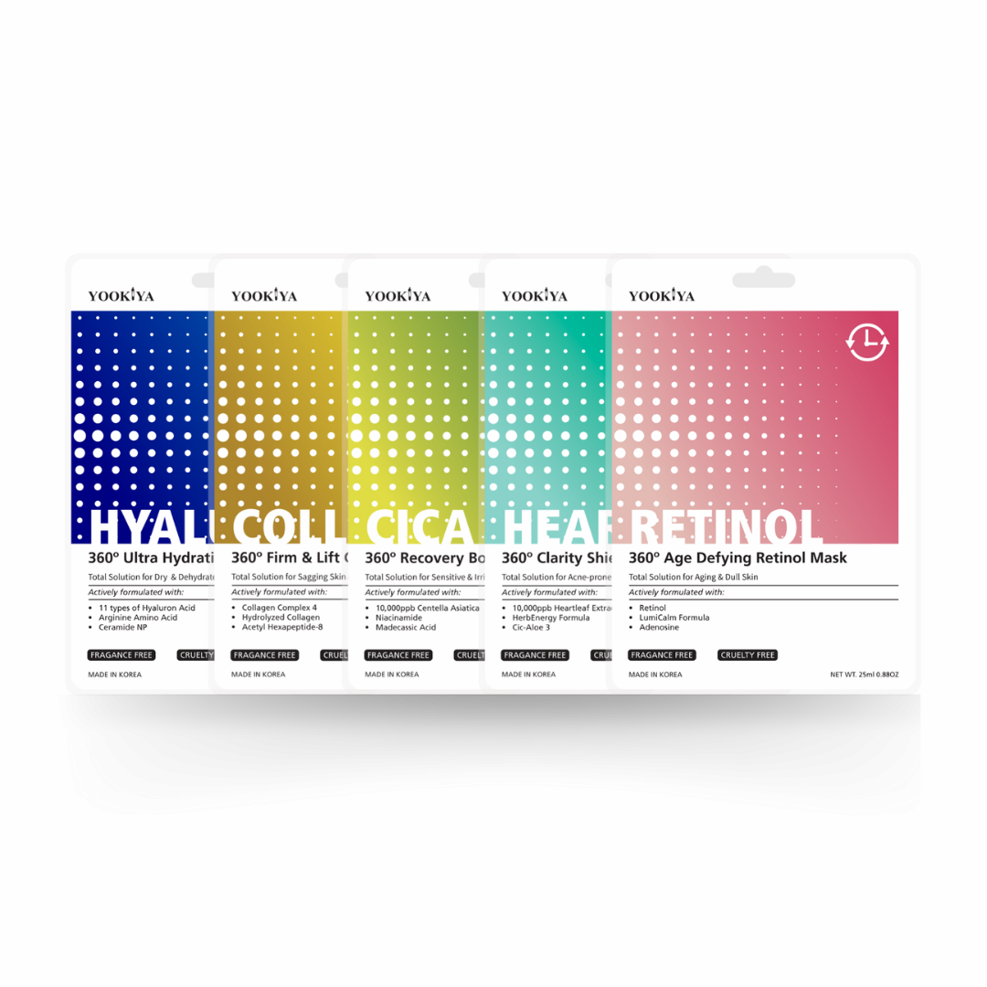 YOOKIYA 360° Total Solution Masks