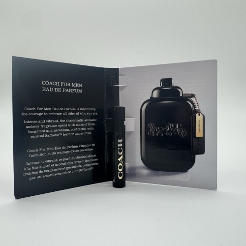 Coach MEN Cologne Collection Sample Spray Vials