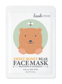 lookATME SWEET HONEY BEAR FACE MASK
