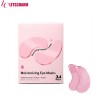 Wholesale Custom Pink Eye Mask for Dark Circles Puffiness Collagen Anti-Aging Hyaluronic Acid Patches Skin Care Serum