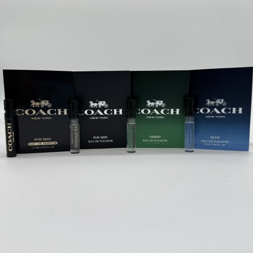Coach MEN Cologne Collection Sample Spray Vials