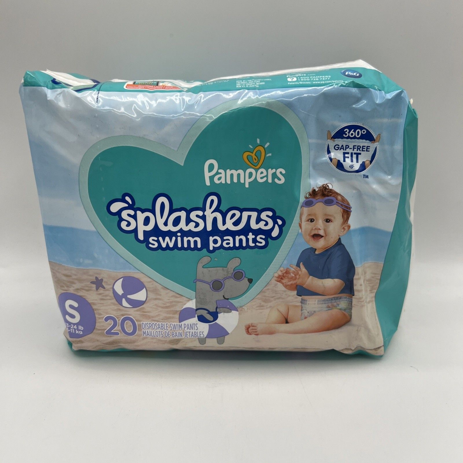 Wholesale Pampers Splashers Swim Pants Size S Pack of 12