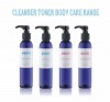 BEOTI Cleanser Toner Body Care Range - Soothing Cleanser, Balancing Toner, Replenishing Body Lotion