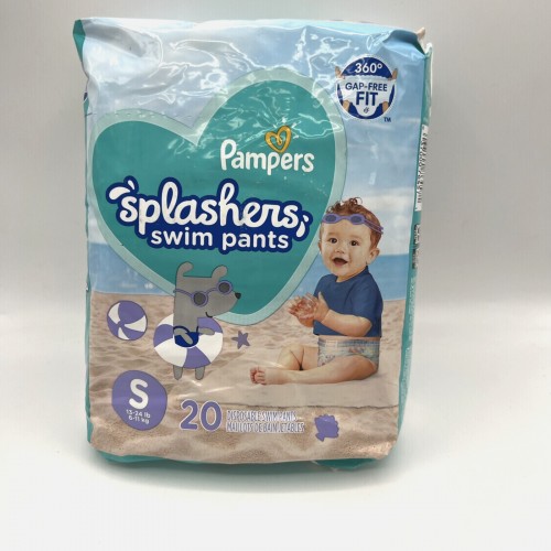 Wholesale Pampers Splashers Swim Pants Size S Pack of 12