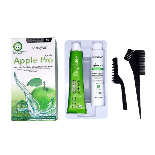 Wholesale Permanent Hair Color Shampoo Ammonia PPD Free Herbal Apple Extract Covers Gray Hair Long-Lasting Nourishing Formula