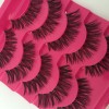 5 Pairs New Fashion Women Soft Natural Long Cross Fake Eye Lashes Handmade Thick False Eyelashes Extension Beauty Makeup Tools