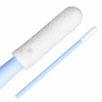100 PPI Open Cell Polyurethane Foam Cleaning Swabs with Short Handle Lint Free Cotton Bud