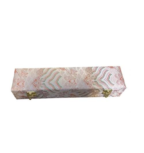 Song Brocade Box Pink Color  Cerulean Color Gift Necklaces Package Box
