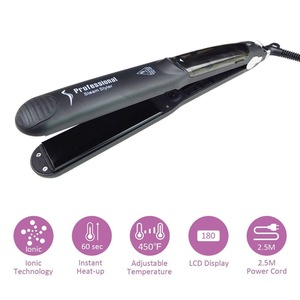 110-220V Voltage Salon Ceramic Steam Styler Hair Straightener