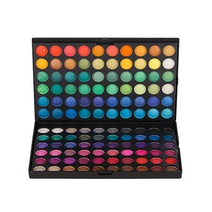 120 Color Warm and Vibrant Matte and Shimmer Eye Shadow Palette