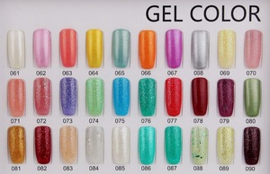 2017 Girl2Girl Factory Supply 216 Color 15ML Nail Arts Design Beautiful Color Fingernail Paint Soak Off UV/LED Gel Varnish Nail