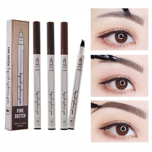 2019 New Products Microblading 4 Head Fine Sketch Liquid Waterproof Eyebrow Tattoo Pen Eye Brow Pencil