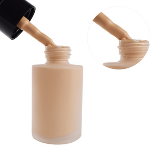 2019 Wholesale no logo liquid makeup foundation private label liquid foundation