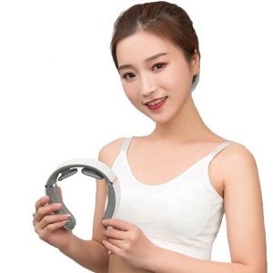 2021 Latest Intelligent Electric Wireless Neck Massager Tool with Heat