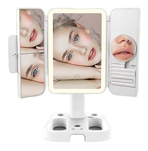 2021 latest styles Factory professional mirrors 3 color lighting modes LED makeup mirror with led lights