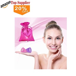 amazon best sellers  Menstrual Cups 100%  Medical Reusable Medical Silicone Soft Menstrual Period Cup