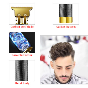 Baldheaded Outliner Cordless T9 Hair Trimmer Professional Hair Clipper Beard Haircut Machine Barber Edge Clippers Trimmer