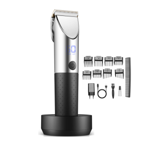 Barber Professional Hair Clipper Portable Cordless Rechargeable Hair Trimmer