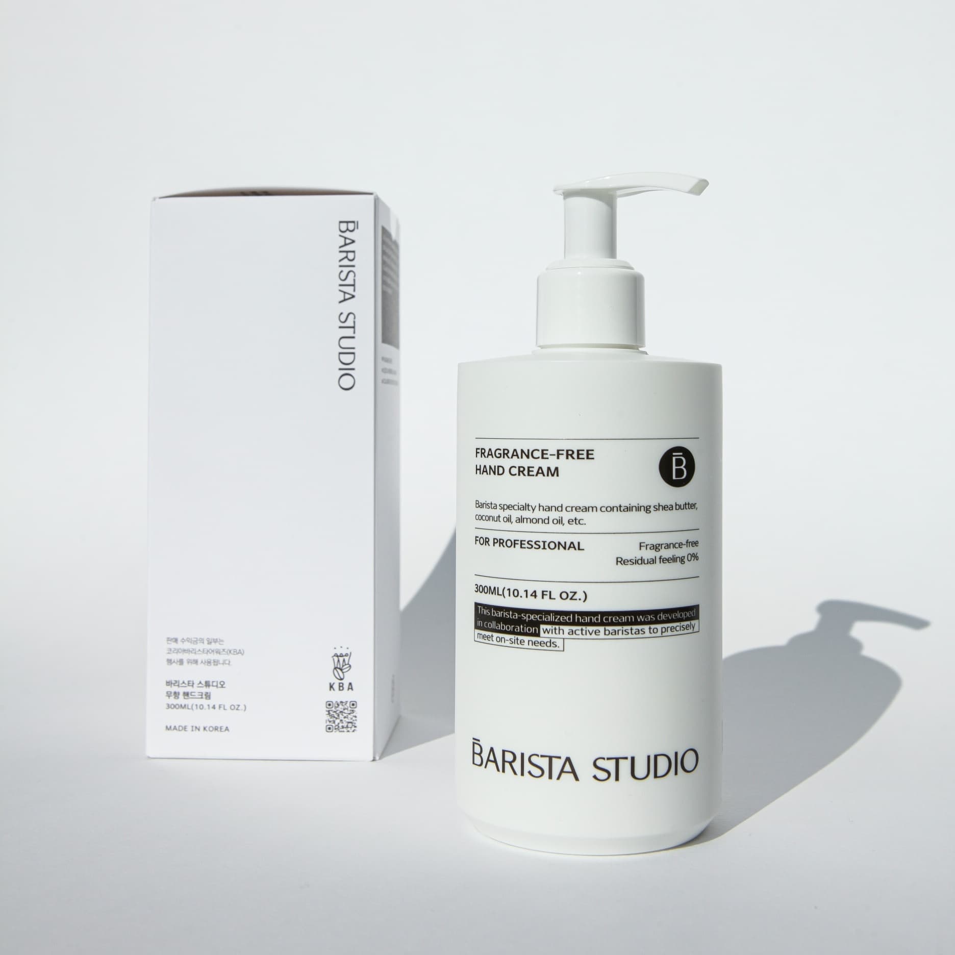 Barista Studio Fragrance-Free Hand Cream 300ml