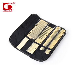 CHAOBA CY-A-148 Hair salon custom logo POM polymeric hair brush hot selling professional salon combs sets