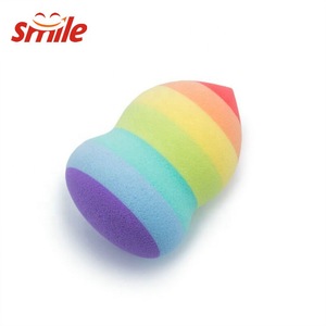 Colorful 1pcs Foundation Facial Makeup Sponge Cosmetic Powder Puff for Girls Gift