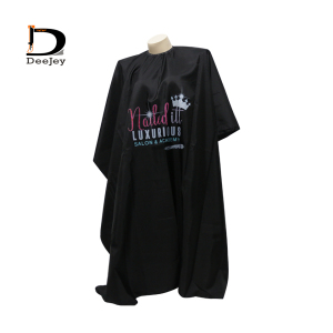 Custom Salon Cape with Logo Beauty Adjustable Barber Cape Hairdressing Hair Cutting Cape