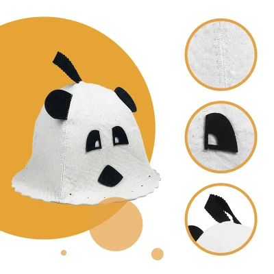 Customize Design Available 100 Pure Felt Wool Sauna Hat