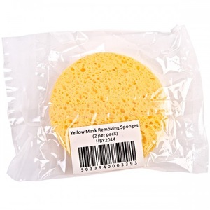 Deep cleansing Soft facial Compressed cellulose sponge for skin care