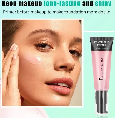 Face Primer Base+ 4% Niacinamide Private Label Makeup Primer Cream Facial Liquid Makeup Foundation Primer