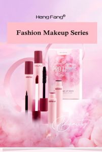 Fashion New Product Cigarette Shape  Makeup Series of 4 Lipgloss Eyeliner Mascara Makeup Set liquid lipstick set