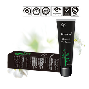 Free samples customize logo natural herbal teeth whitening black carbon toothpaste