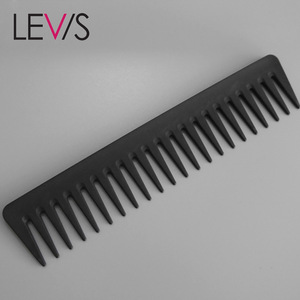 Hot sale custom colored plastic wide tooth hair comb