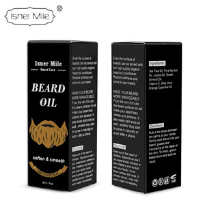 Isner Mile Beard Oil Moustache Growth Natural Softener Grooming Moisturizer Essential oil for men 30ml