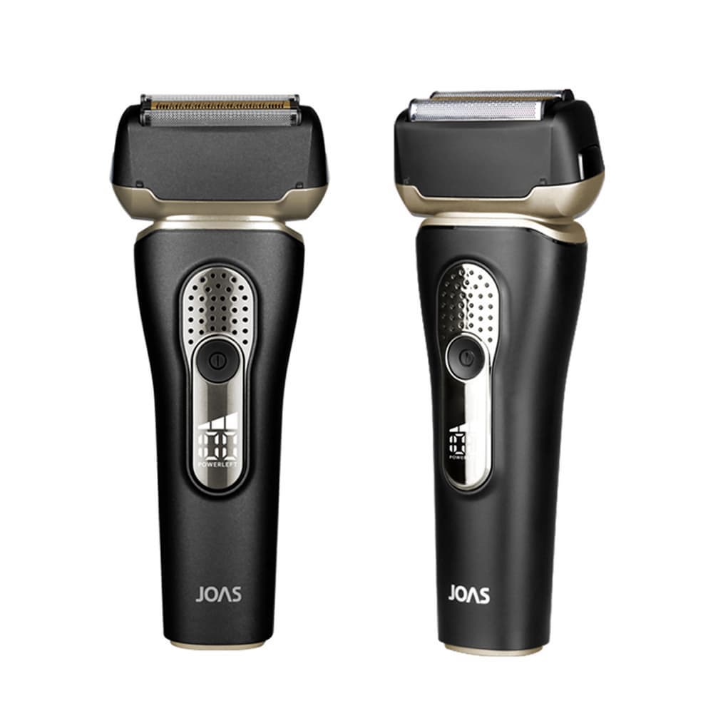 Joas Titanium-Coated Triple-Blade Electric Shaver JS-7100 3-Speed Adjustable Waterproof