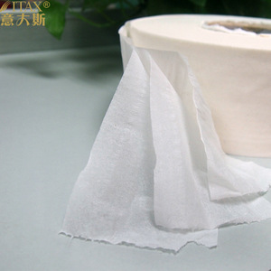 Jumbo roll paper tissue wood pulp 610g nature napkins home kitchen holder bath tissue toilet paper