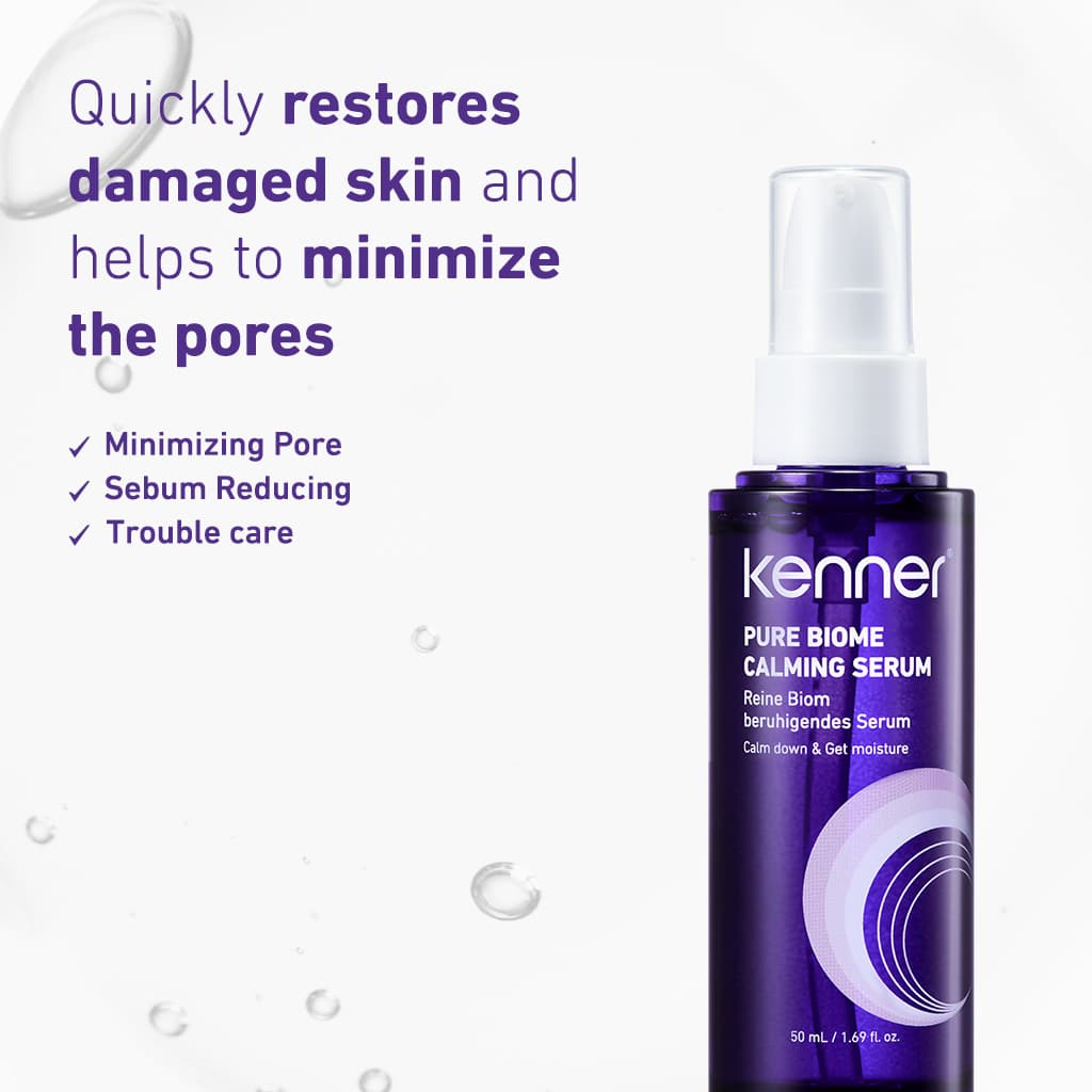 kenner pure biome calming serum