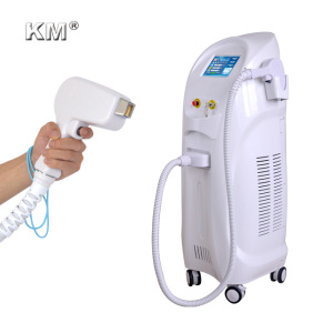 KM600D diode laser soprano hair removal machine / alexandrite laser 755nm hair removal equipment /755nm 808nm 1064nm diode laser