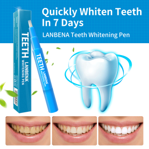 Lanbena Portable Dental Care 7 Days Teeth Cleaning  Whitening Serum Pen