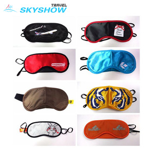 Low Cadmium Travel Comfortable Cotton Covered Azo Free Sleeping Eye Mask