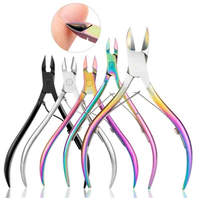 Nail Art Products Cuticle Nail Scissors/Cutter/Clipper/Nipper for Beauty Salon Instrument