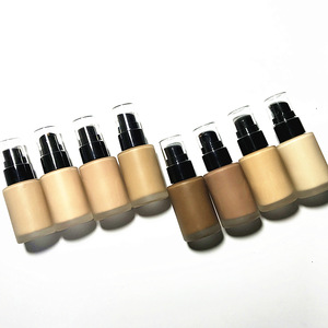 natural private label long lasting liquid foundation with 8color liquid foundation