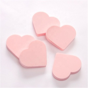 New Arrivals Washable Foundation Cosmetic Puff Heart Shape Powder Makeup Sponge