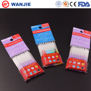 New Product Fully automatic paper plastic dental interdental brush packaging