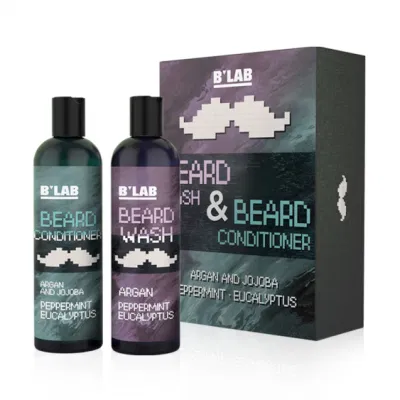 OEM Mens Beard Wash Shampoo Private Label Beard Shampoo and Conditioner