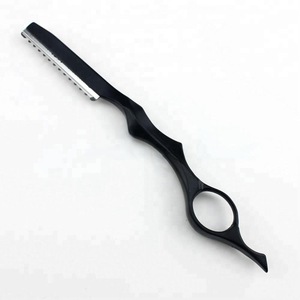 Professional Finger Barber Straight Shaving Razor In High Quality Steel Multi Color Razor