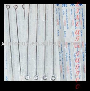 Round shader Soldered Sterile Tattoo Needle on Bar