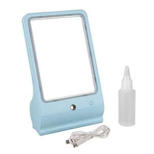 Sprayer High Quality makeup mirror with lights Portable LED compact mirrors led mirror Skin Care and Make Up Tool 2 in 1