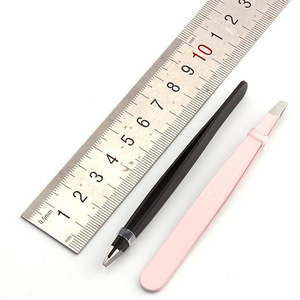 Stainless steel manicure tools eyebrow tweezer eyebrow shaper