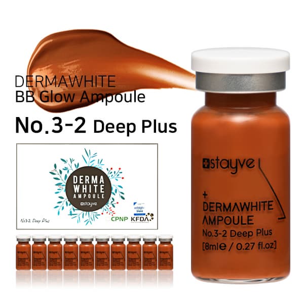 STAYVE DERMAWHITE AMPOULE NO.3-2 DEEP PLUS 10 X 8ml